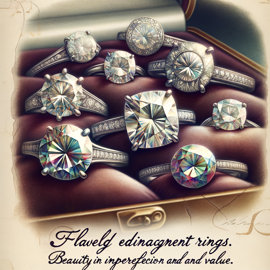Flawed Diamond Engagement Rings: Beauty in Imperfection and Value